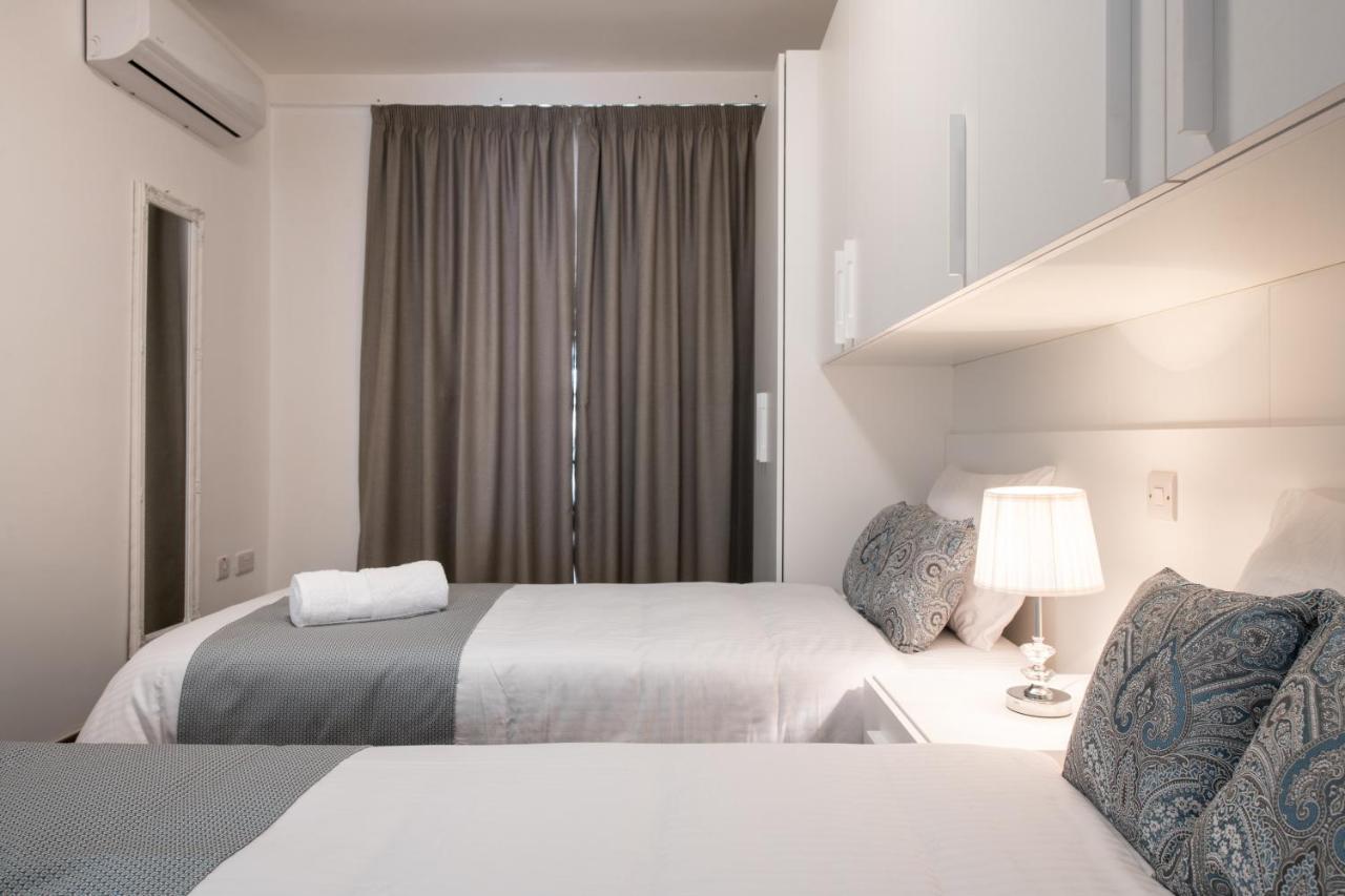 Electra Residence - Luxury Central Beachview Apartment Marsalforn Ngoại thất bức ảnh