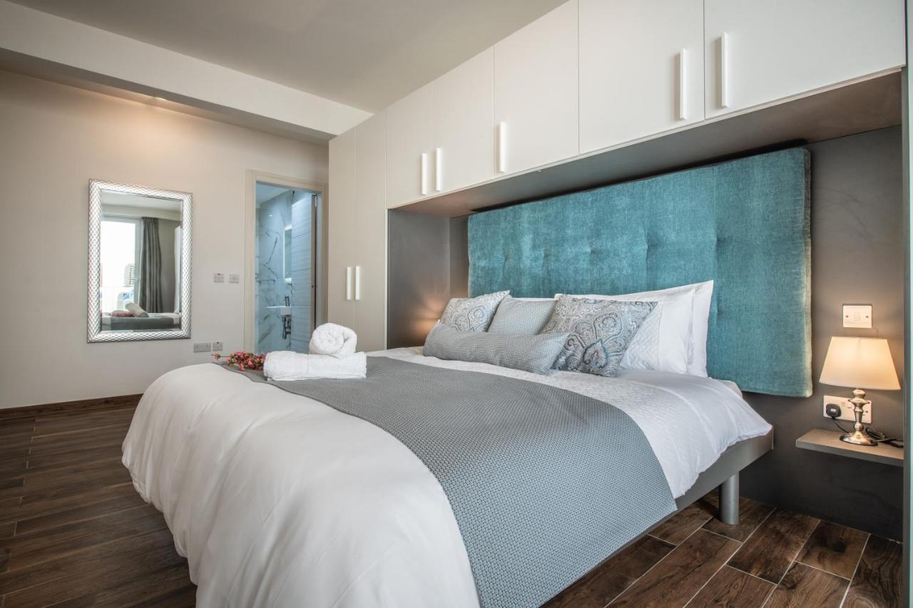 Electra Residence - Luxury Central Beachview Apartment Marsalforn Ngoại thất bức ảnh